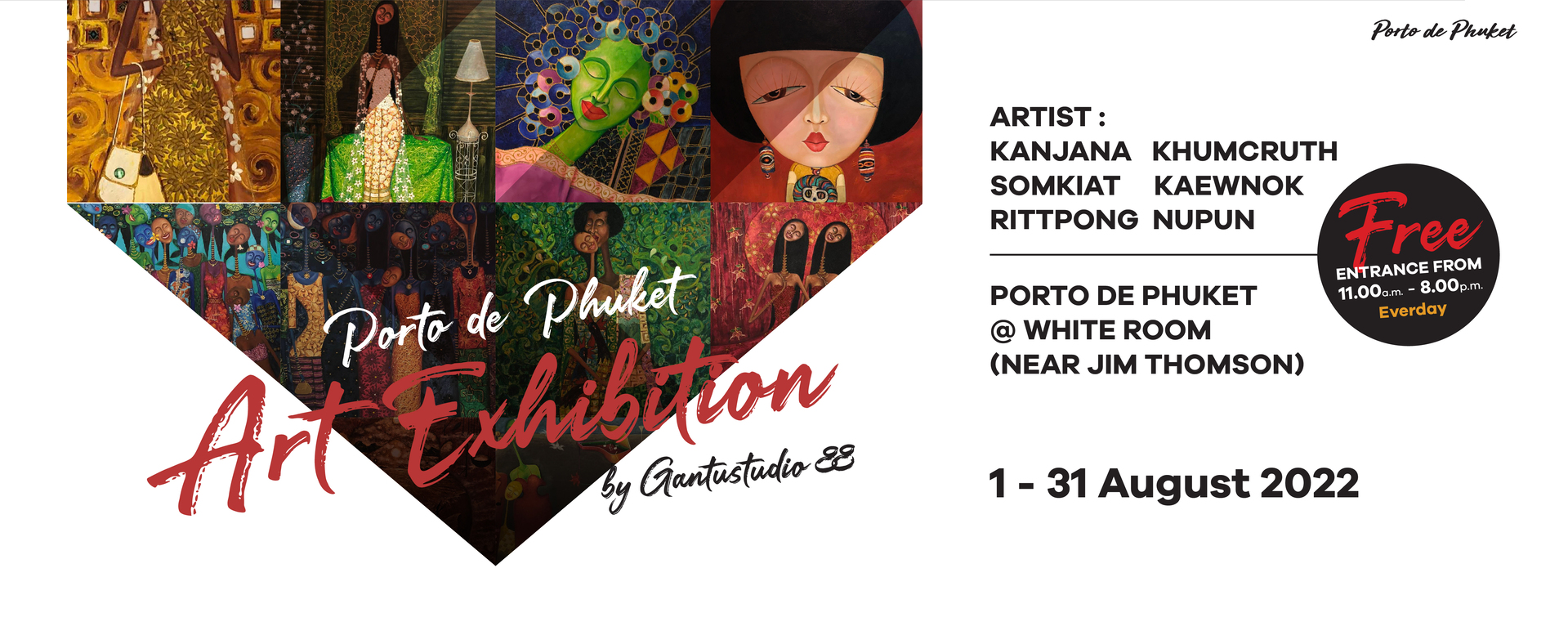 Art Exhibition : Porto de Phuket by Gantustudio88