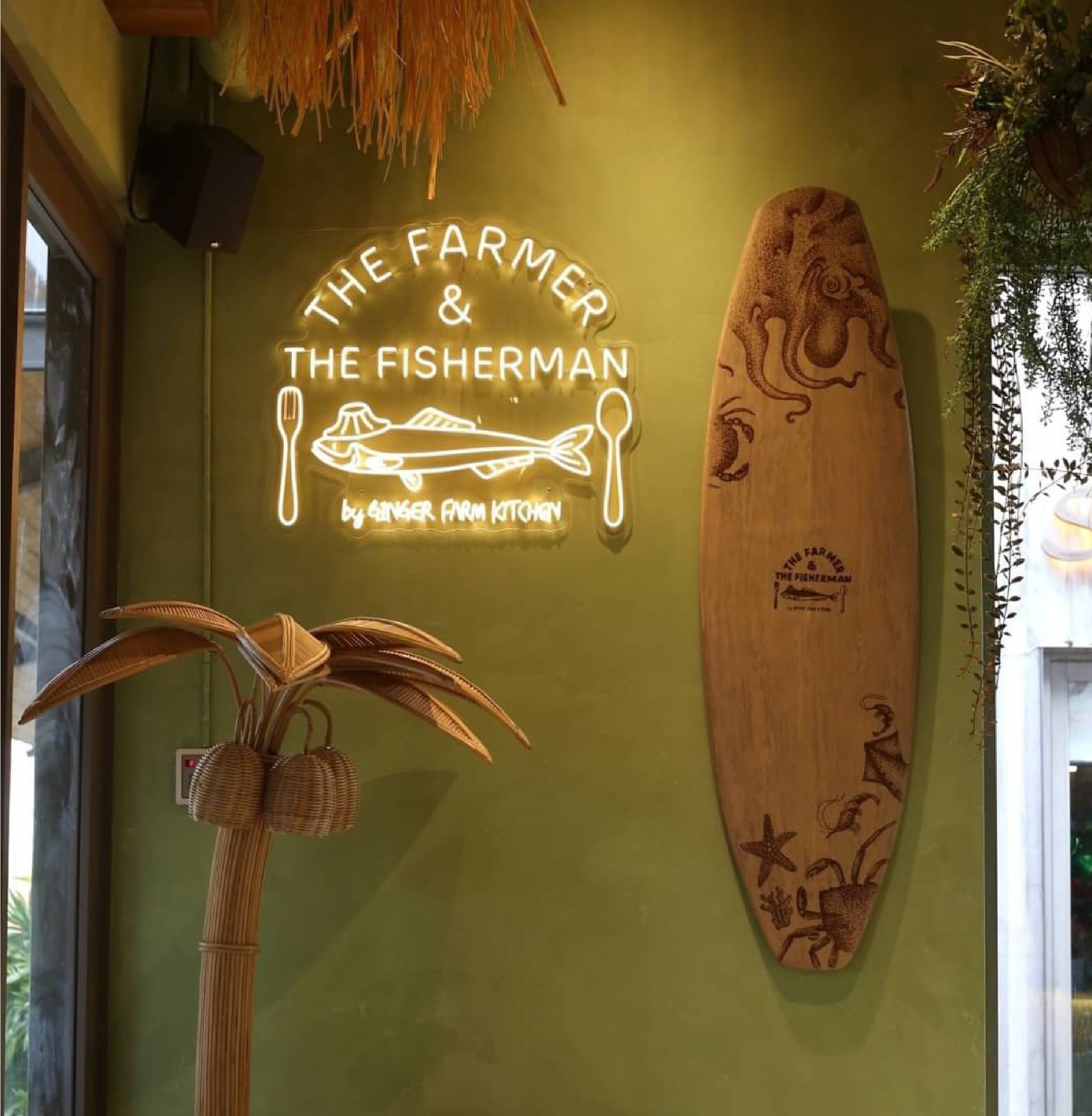 The Farmer and the Fisherman Signature